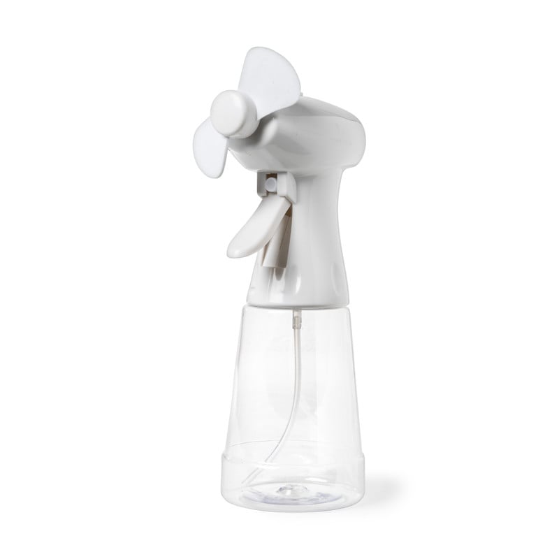 Handventilator met waterspray - wit - 350 ml