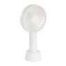 Mini ventilator tafelmodel usb - 21x11x7 cm - wit