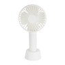 Mini ventilator tafelmodel usb - 21x11x7 cm - wit