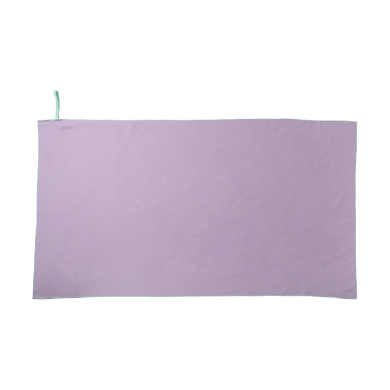 Microvezel handdoek - paars - 100x180 cm