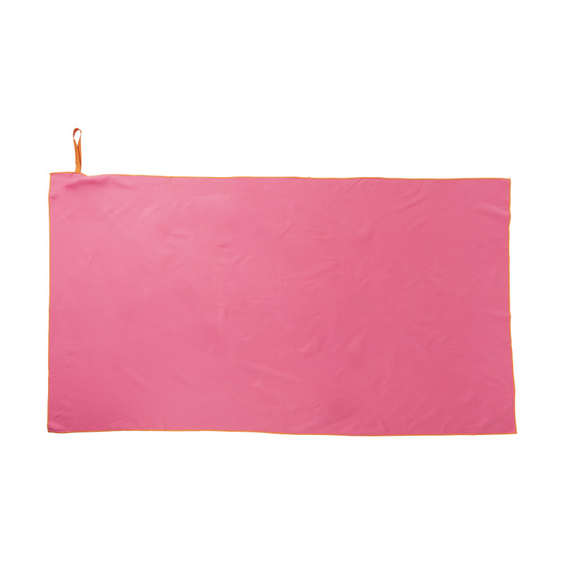 Microvezel handdoek - roze - 100x180 cm