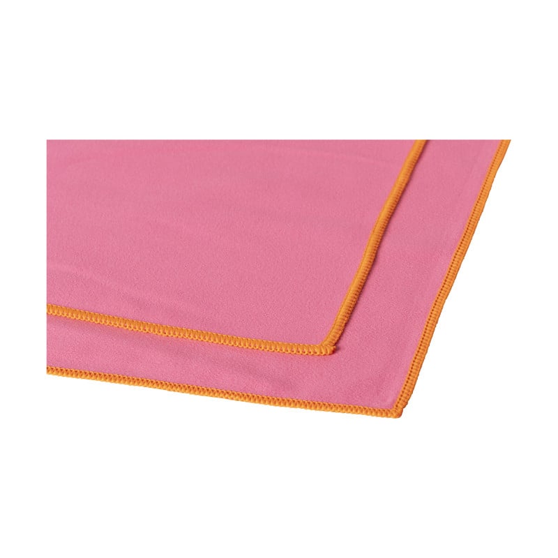 Microvezel handdoek - roze - 100x180 cm