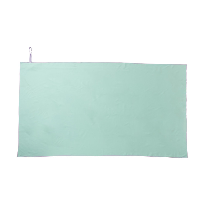 Microvezel handdoek - blauw - 100x180 cm