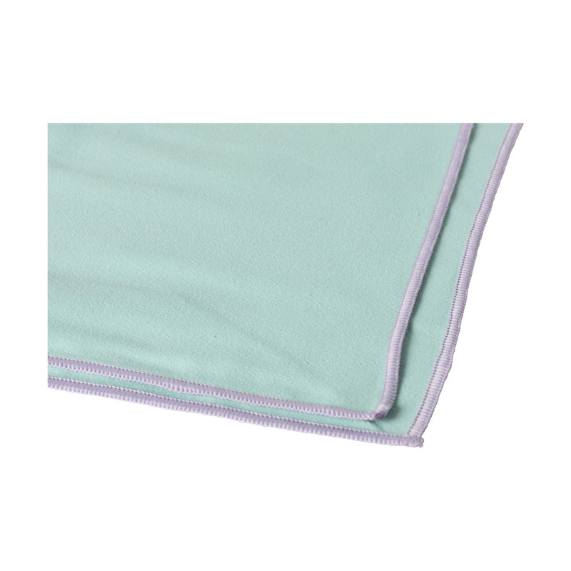 Microvezel handdoek - blauw - 100x180 cm