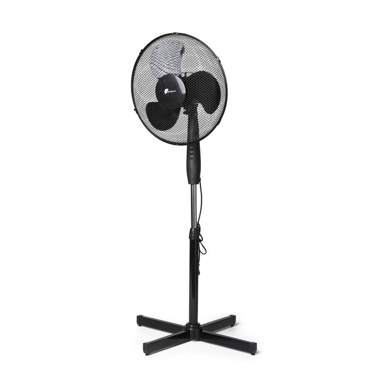 Ventilator op voet - zwart - ⌀43x128 cm
