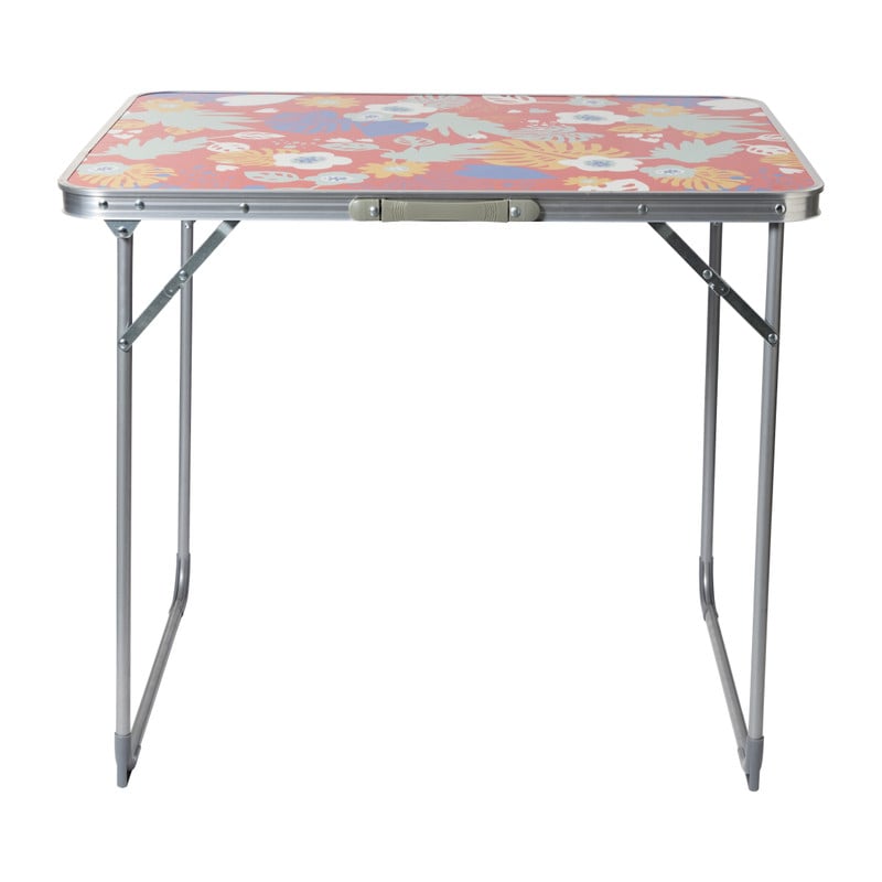 Picknicktafel - gebloemd - 80x60x69 cm