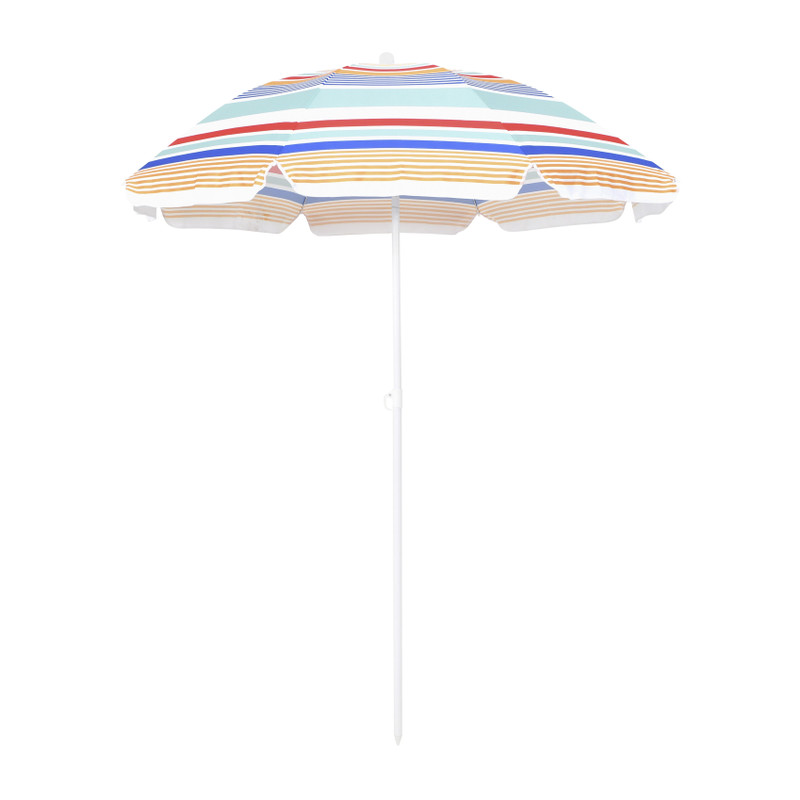 Strandparasol gestreept - ø150 cm