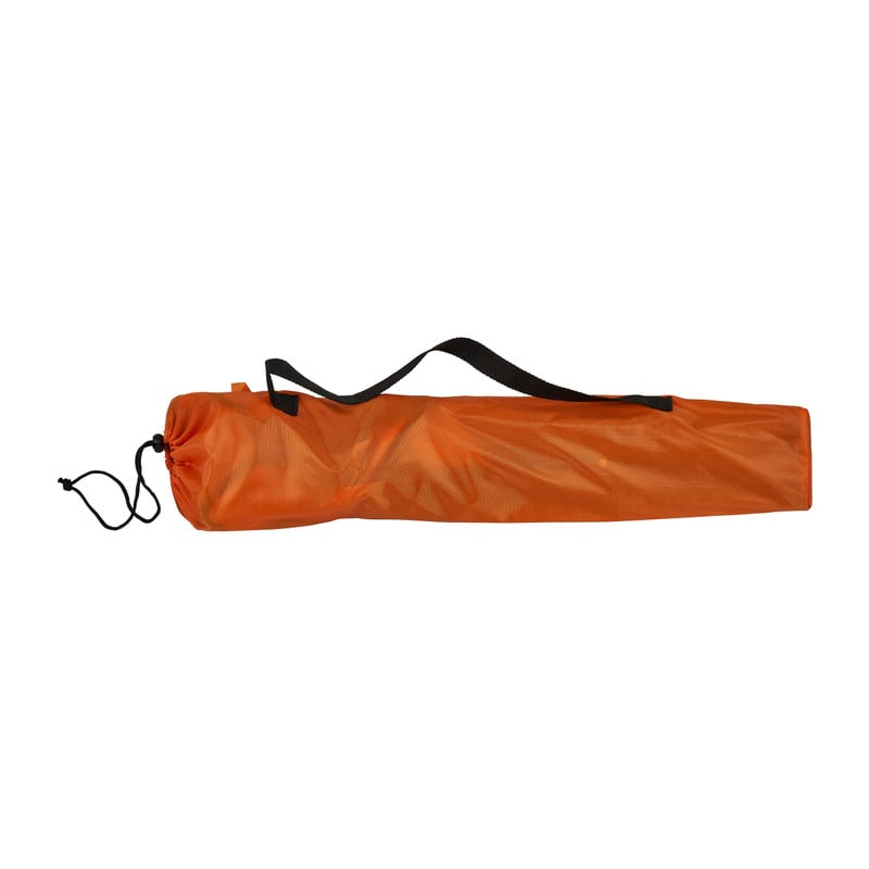 Canvas kinderstoel met armleuning - oranje - 39x39x65 cm