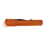 Canvas stoel met armleuning - oranje - 52x52x80 cm