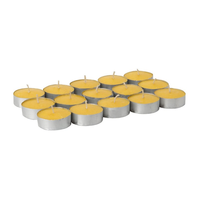 Citronella theelichten - 15 stuks