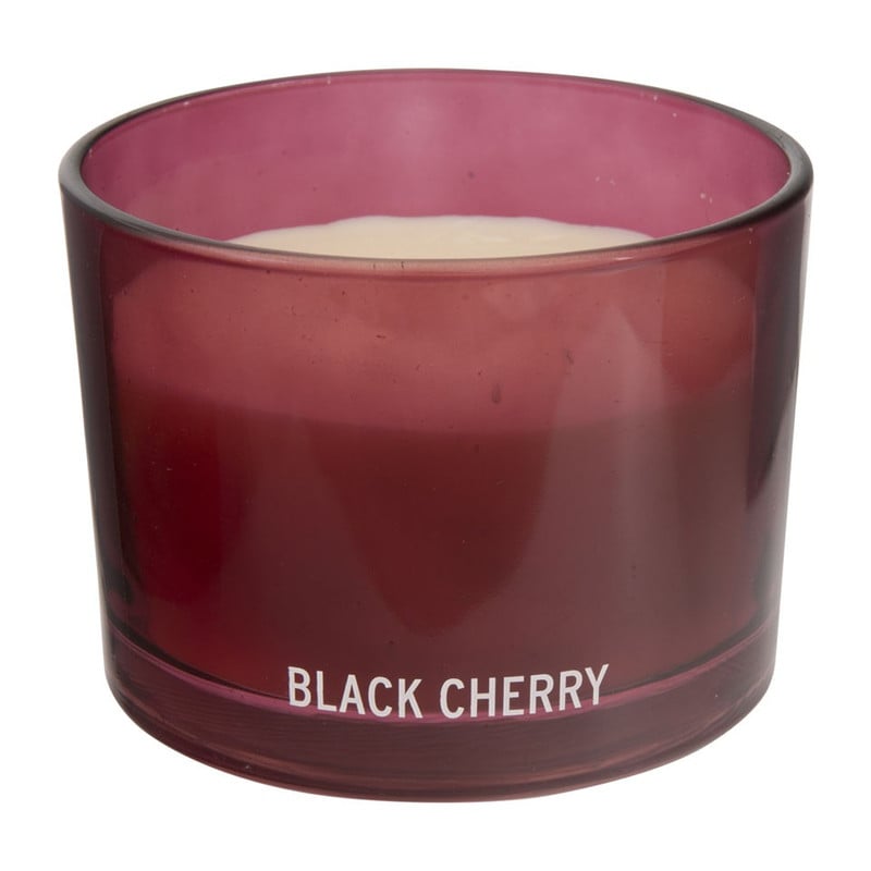 Buitengeurkaars - black cherry - 8x11 cm 