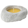 Citronella kaars stone - 10x4 cm 