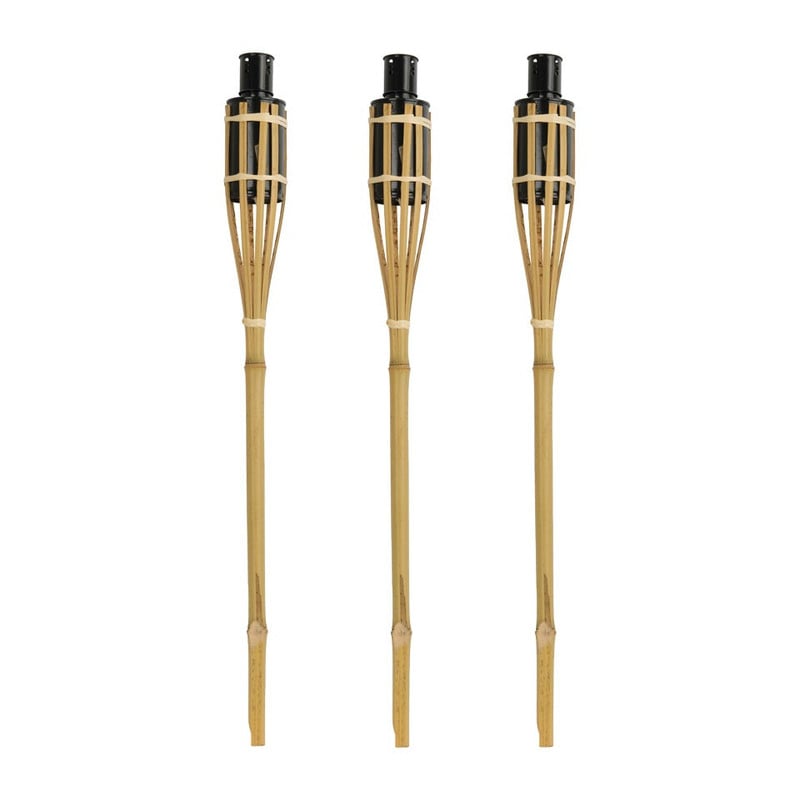 Bamboe tuinfakkels - set van 3