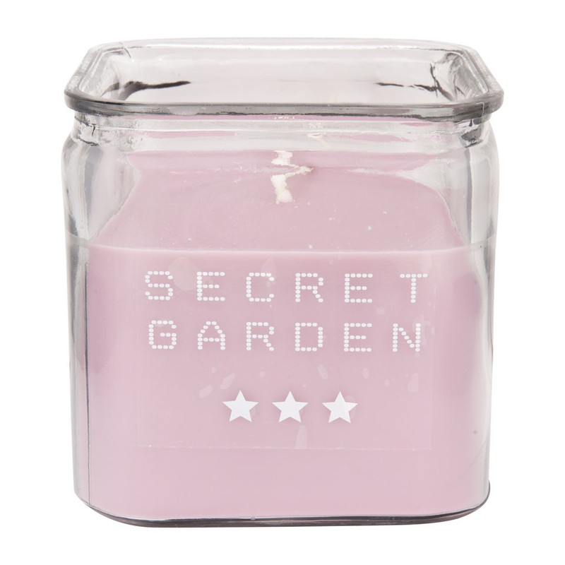 Buitenkaars in pot - roze