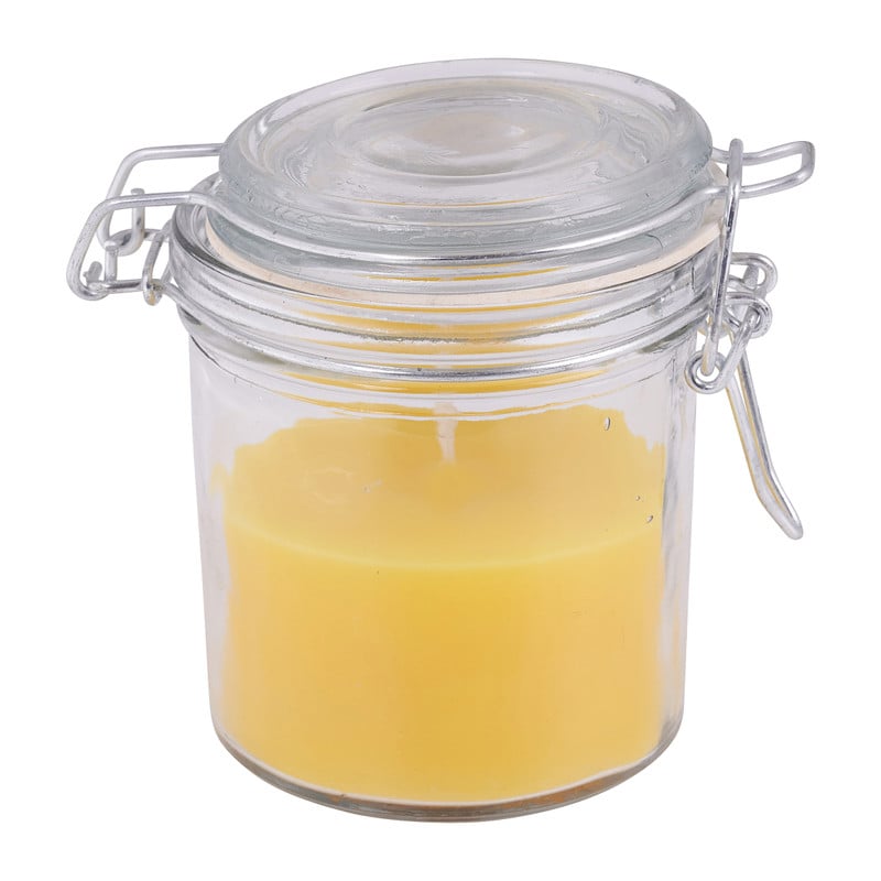 Citronella kaars in weckpotje - ø9x10 cm 