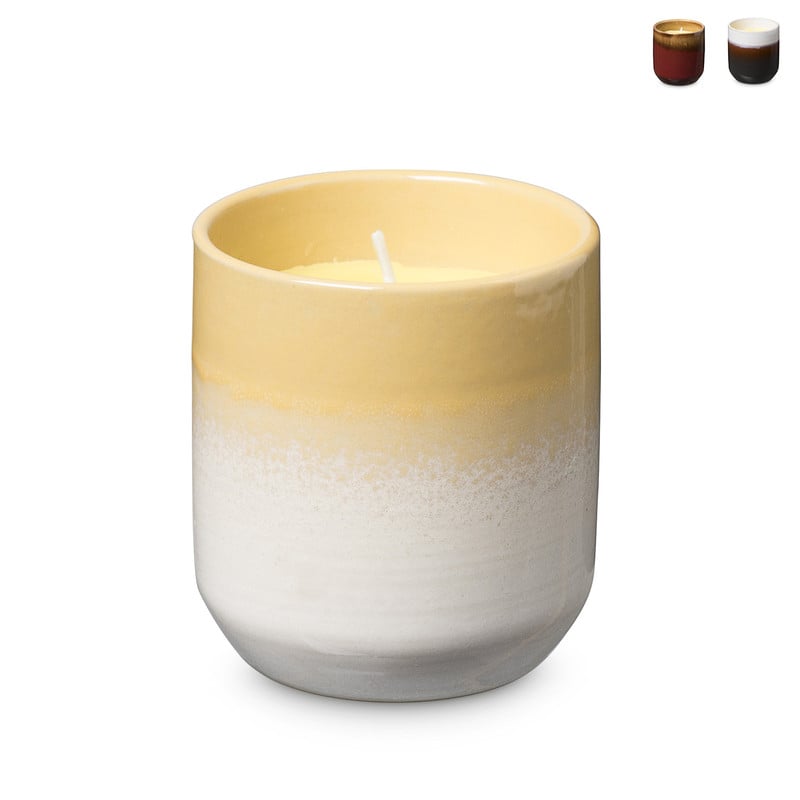 Citronella kaars in pot - diverse varianten - ⌀7x8 cm 
