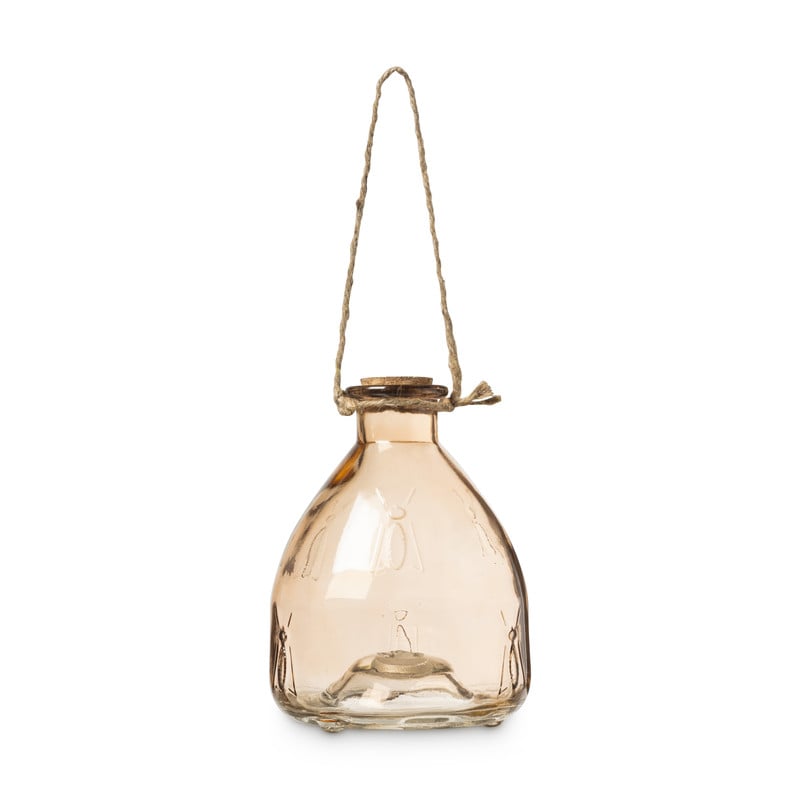 Wespenvanger glas - diverse kleuren - ⌀12x16 cm 