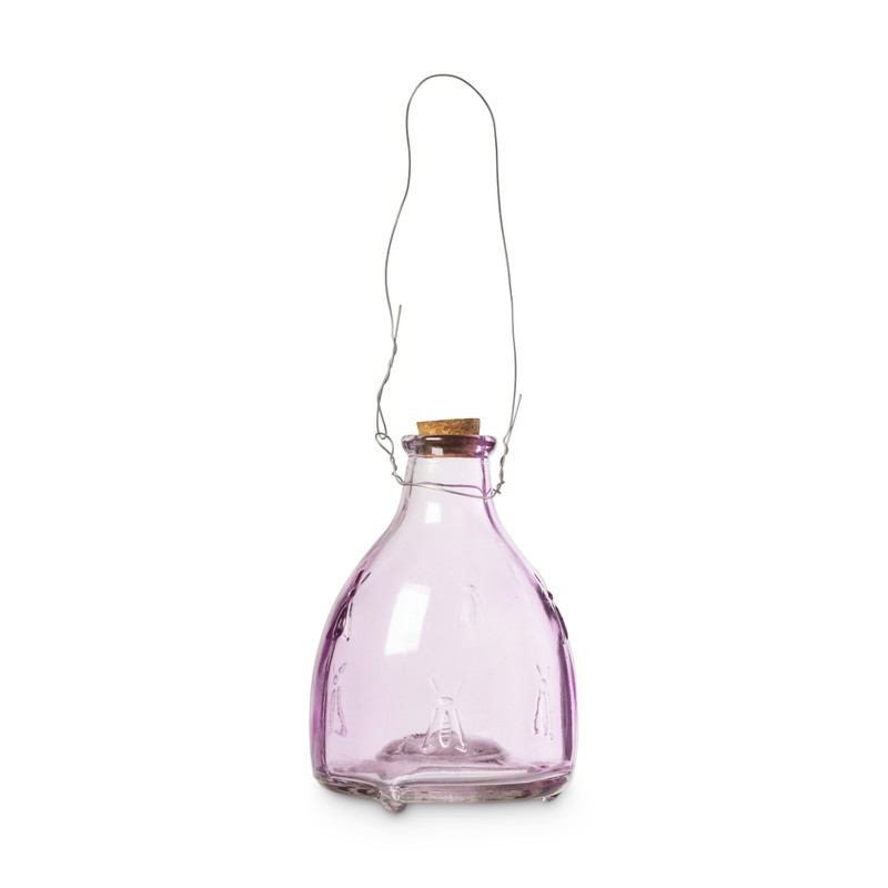 Wespenvanger glas - diverse kleuren - ⌀10x13 cm 