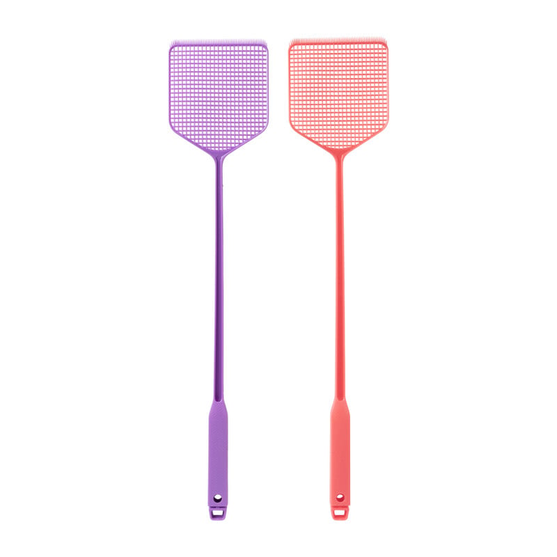 Vliegenmepper lang - 66 cm - set van 2