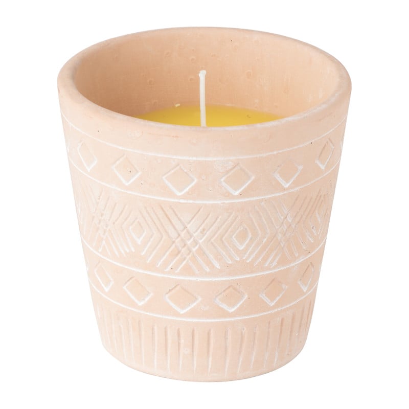 Citronella kaars terra - diverse varianten 