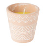 Citronella kaars terra - diverse varianten 