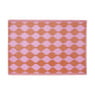 Buitenkleed flow - rood/roze - 120x180 cm