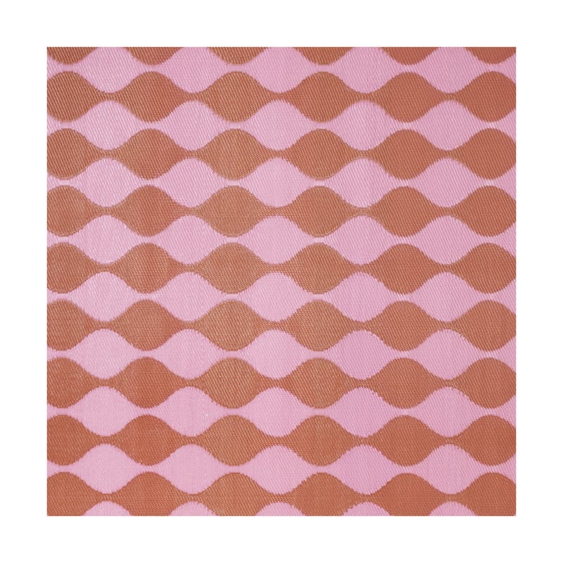 Buitenkleed flow - rood/roze - 160x230 cm