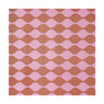 Buitenkleed flow - rood/roze - 160x230 cm
