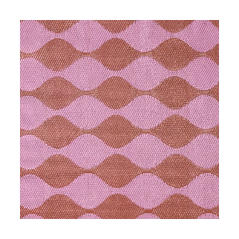 Buitenkleed flow - rood/roze - ø150 cm