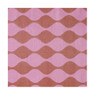 Buitenkleed flow - rood/roze - ø150 cm