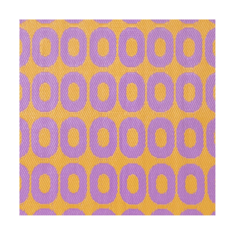 Buitenkleed rondo - paars/oranje - 120x180 cm