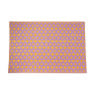 Buitenkleed rondo - paars/oranje - 160x230 cm