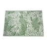 Buitenkleed leaves - groen - 160x230 cm