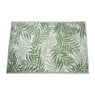 Buitenkleed leaves - groen - 160x230 cm