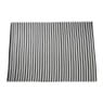 Buitenkleed streep - zwart/wit - 160x230 cm