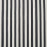 Buitenkleed streep - zwart/wit - 160x230 cm