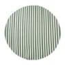 Buitenkleed streep - groen - ø150 cm