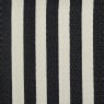Buitenkleed streep - zwart/wit - 200x300 cm