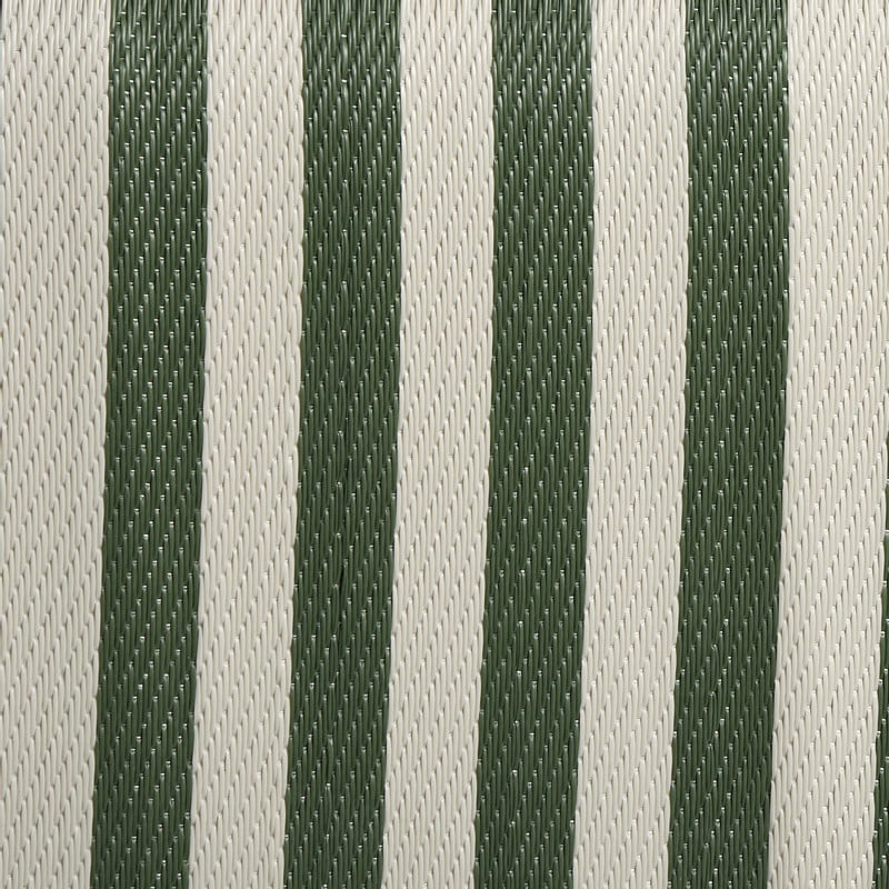 Buitenkleed streep - groen - 200x300 cm