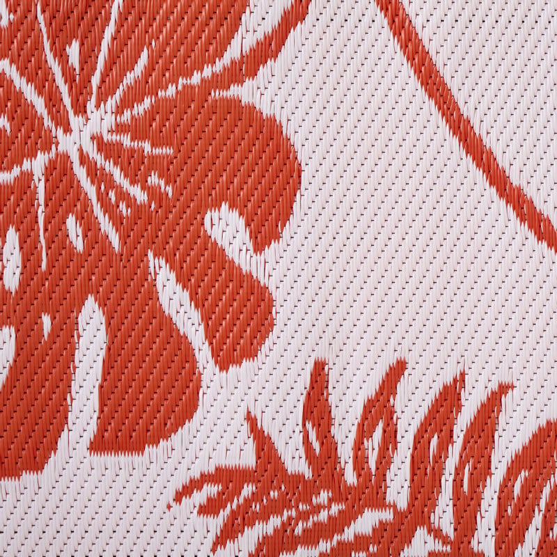 Buitenkleed damast - terra - 200x300 cm
