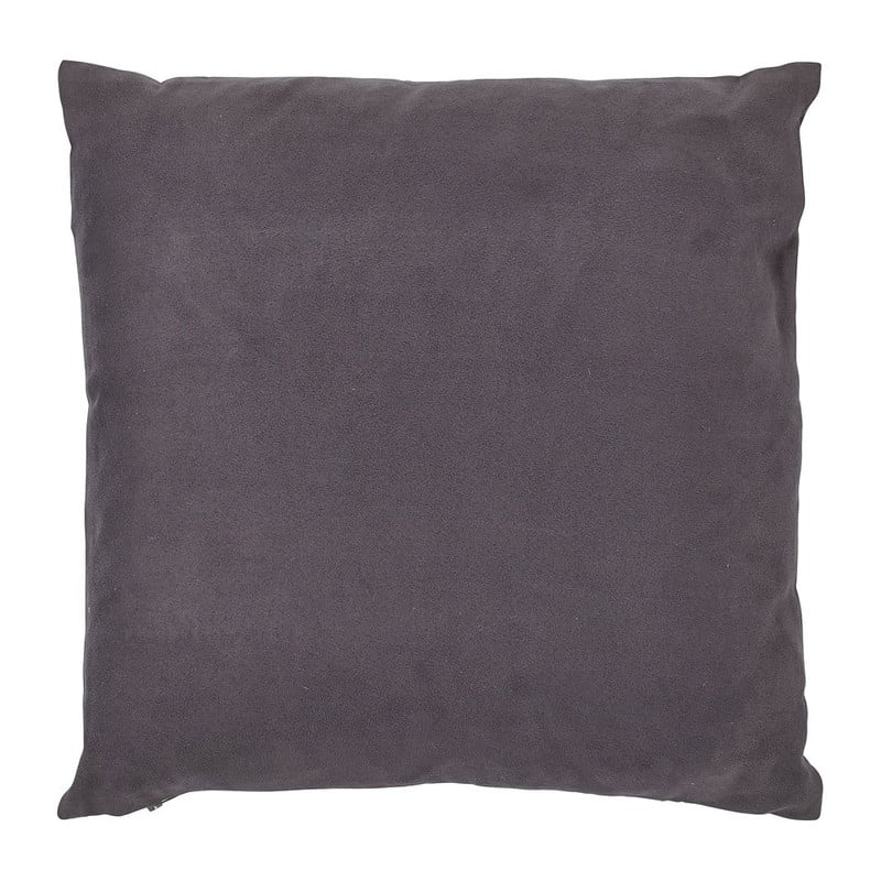 Dutch Decor sierkussen Deinze - donker grijs - 45x45 cm