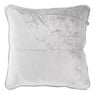 Dutch Decor sierkussen fluweel - licht grijs - 45x45 cm