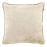 Dutch Decor sierkussen fluweel - zand - 45x45 cm