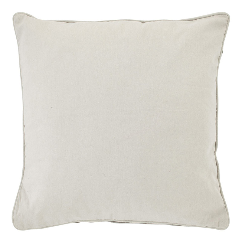 Dutch Decor sierkussen Java XL - licht grijs - 70x70 cm