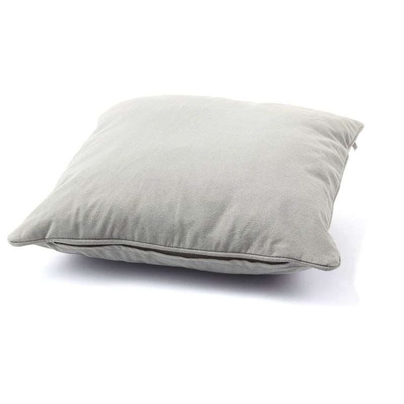 Dutch Decor sierkussen Java XL - licht grijs - 70x70 cm