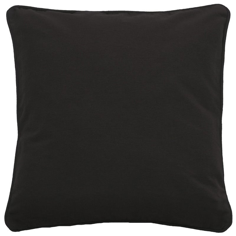 Dutch Decor sierkussen Java XL - zwart - 70x70 cm