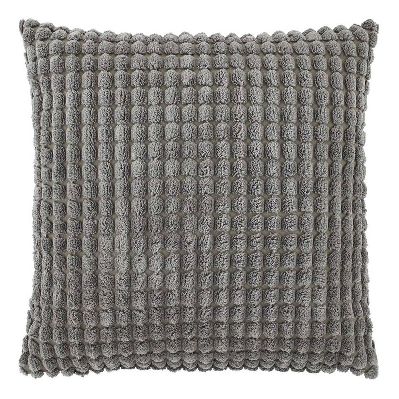 Dutch Decor sierkussen Rome - donker grijs - 45x45 cm 