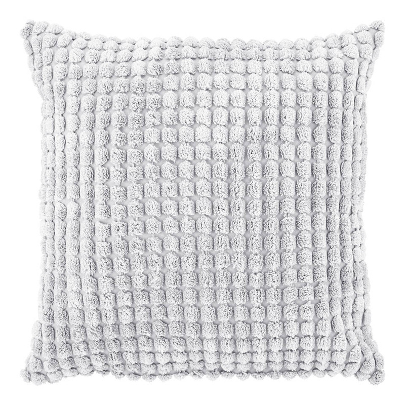 Dutch Decor sierkussen Rome - licht grijs - 45x45 cm