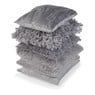 Dutch Decor sierkussen Rome - licht grijs - 45x45 cm