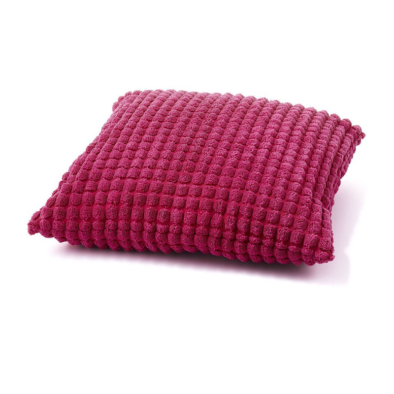 Dutch Decor sierkussen Rome XL - fuchsia - 70x70 cm